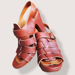 Chie Mihara Leather Heels - 37